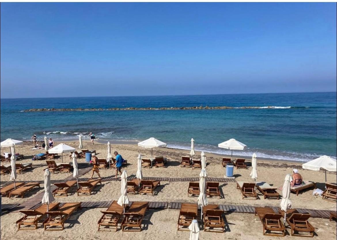 Sun Julz Apartments On The Beach Pafos Dış mekan fotoğraf