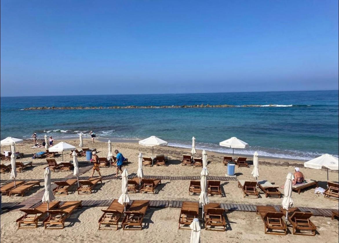 Sun Julz Apartments On The Beach Pafos Dış mekan fotoğraf